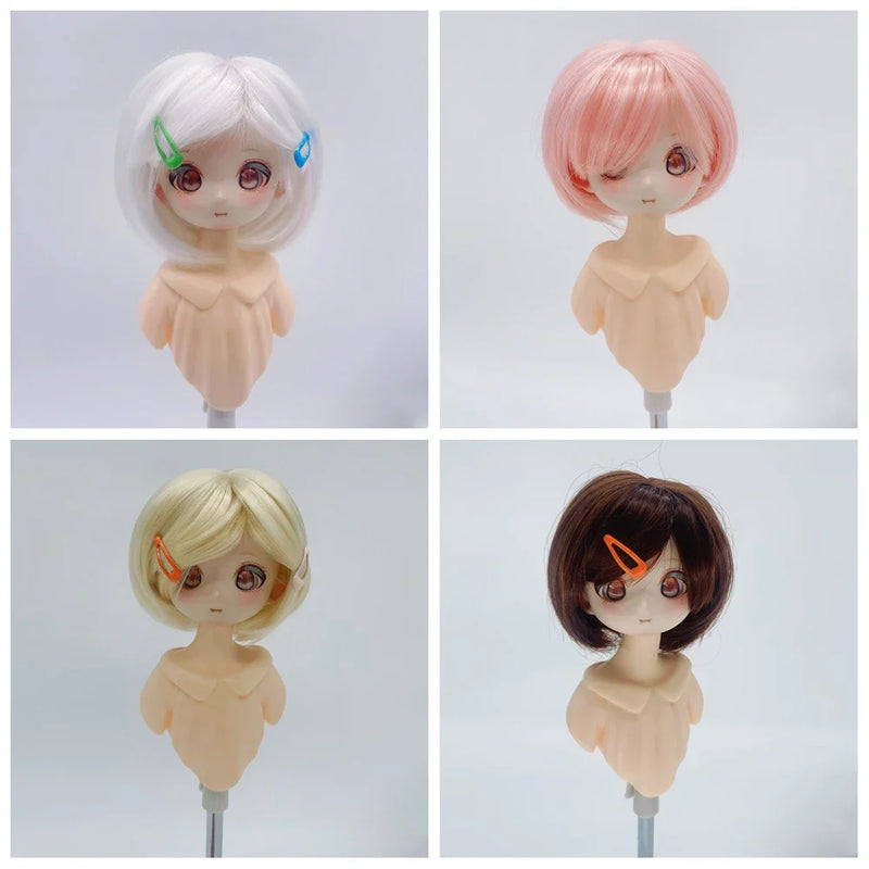 Fashionable Doll Wigs for 30cm & 60cm BJD - Long/Short Hair Accessories curiosity.collections