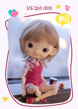 Shuga Fairy Pii 1/6 BJD Doll - Naughty Child Doll with Movable Joints | Adorable Resin Toy curiosity.collections