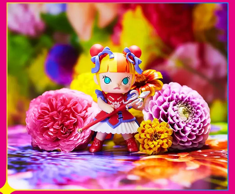 POP MART Molly Mika Ninagawa Flower Dreaming Series Blind Box | Mystery Box | Cute Anime Action Figure Doll | Boy & Girl Gifts curiosity.collections