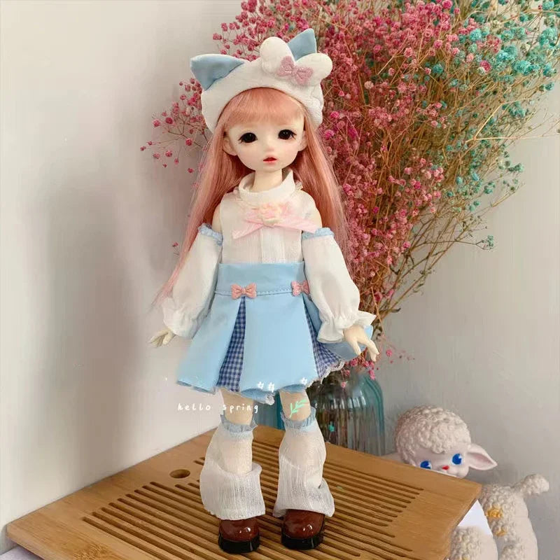 Fashion Cute Casual 30cm Doll Clothes - 1/6 BJD Replacement Outfit Set curiosity.collections