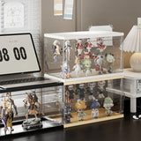 Master of Music Blind Box Display Rack | Transparent Acrylic Display Cabinet with Bubble Mat for Dolls curiosity.collections