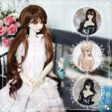 Fashionable Doll Wigs for 30cm & 60cm BJD - Long/Short Hair Accessories curiosity.collections