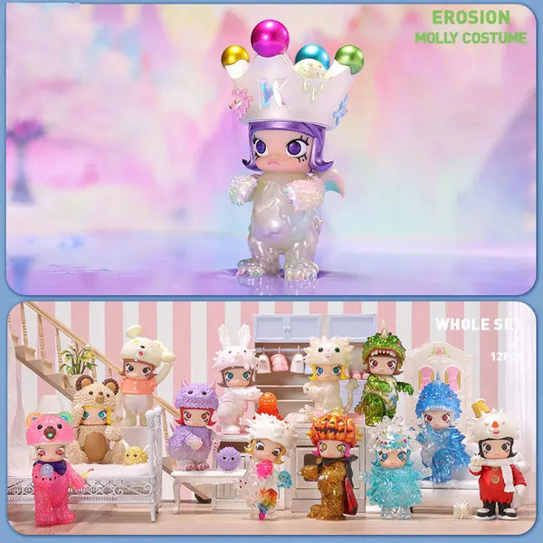 POP MART Molly x INSTINCTOY Erosion Costume Series Blind Box - curiosity.collections