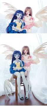 BJD Doll 1/4 Pegasus Series Ardour Style | Big Eyes, Movable Resin Toy with Colorful Wings, Angel Face Doll curiosity.collections