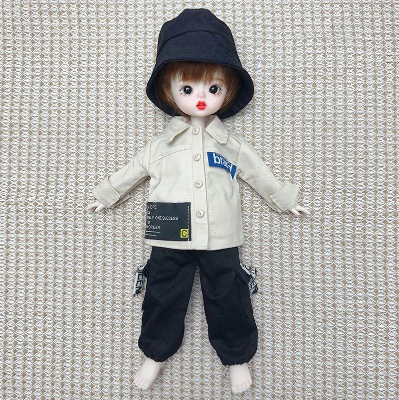 Fashion Cute Casual 30cm Doll Clothes - 1/6 BJD Replacement Outfit Set curiosity.collections