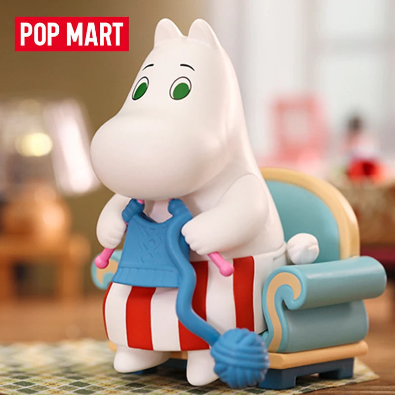 POP MART LIFE IN THE MOOMINVALLEY Series Blind Box | Cute Anime Mystery Figures curiosity.collections