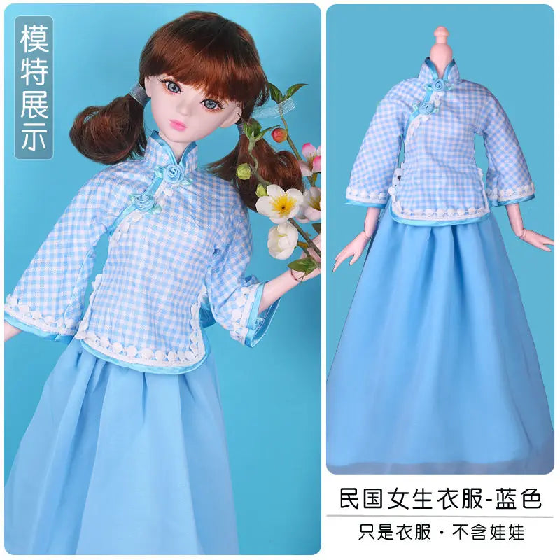 60cm BJD Maid Lolita Dress | Complete Outfit Set for 1/3 BJD Dolls (No Shoes) curiosity.collections