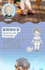 Peetsoon Male Classmate Series Blind Box | 1/12 BJD Obtisu1 Dolls | Kawaii Cute Action Anime Figure | Collection Dolls Toy curiosity.collections