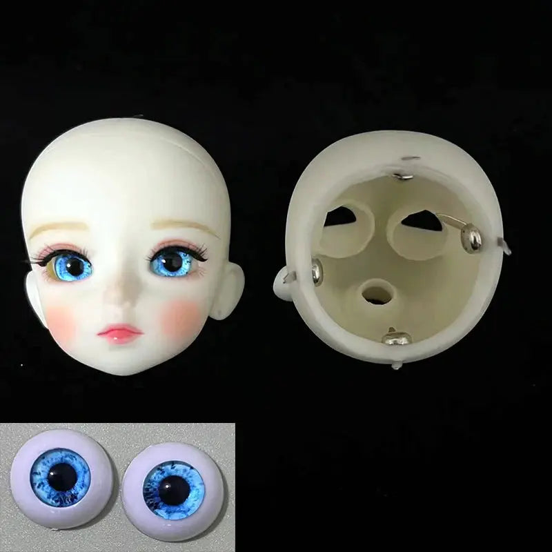 DIY 1/6 BJD Doll with 28CM Mechanical Joint Body | Customizable Makeup Doll for Kids curiosity.collections