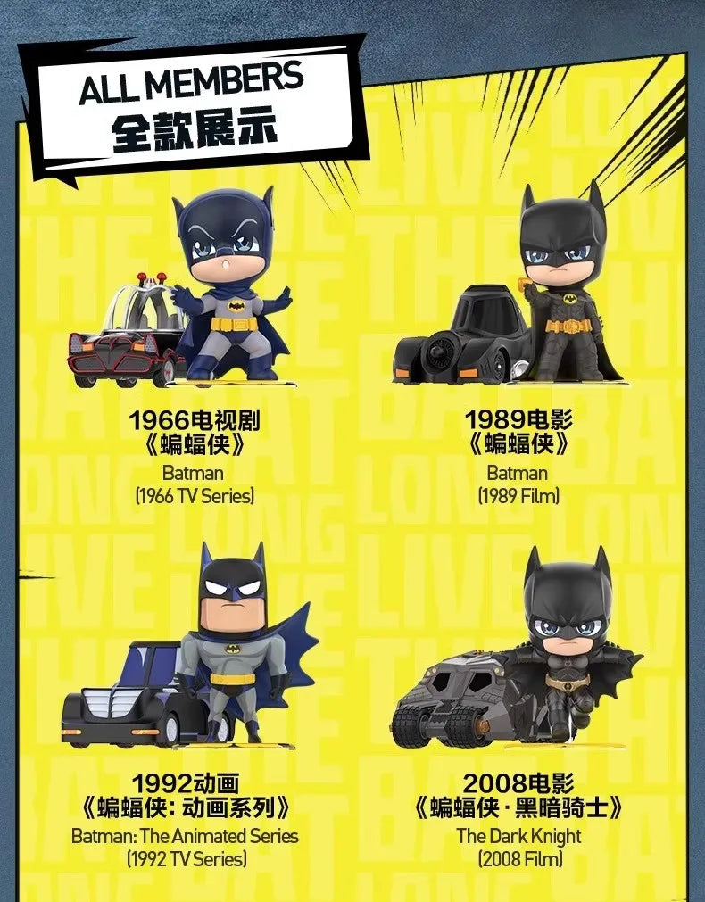 Batman 85th Anniversary Series Blind Box – Action Figure Surprise Ornament for Desk Decoration and Birthday Gift curiosity.collections