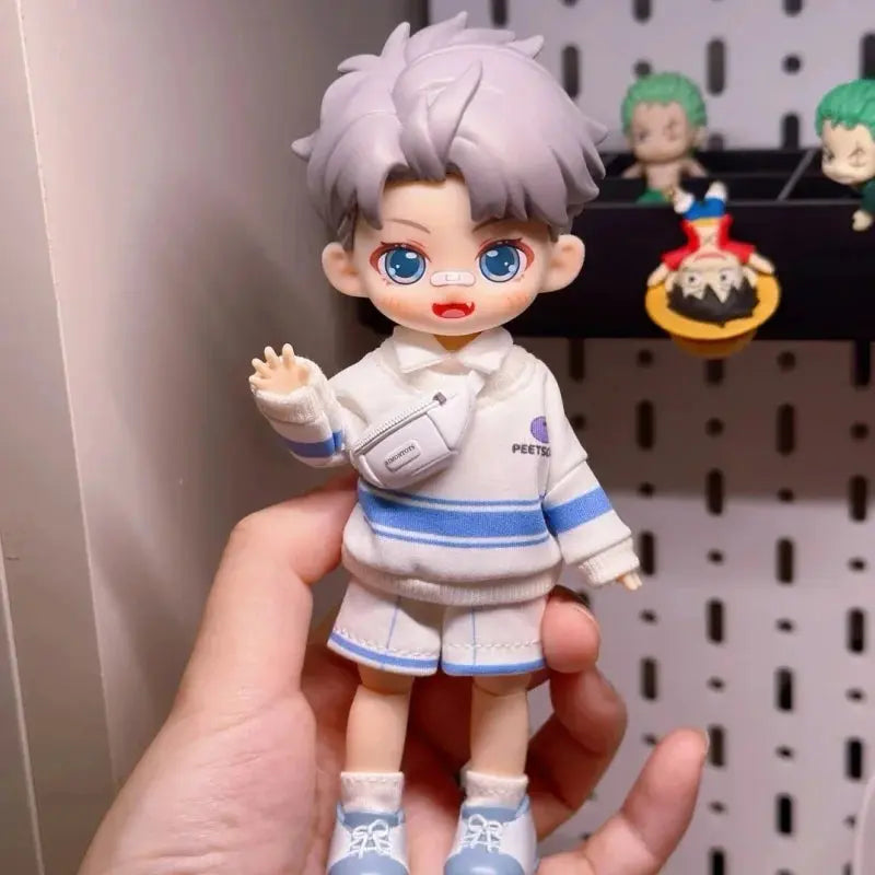 Peetsoon Male Classmate Series Blind Box | 1/12 BJD Obtisu1 Dolls | Kawaii Cute Action Anime Figure | Collection Dolls Toy curiosity.collections