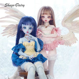 BJD Doll 1/4 Pegasus Series Ardour Style | Big Eyes, Movable Resin Toy with Colorful Wings, Angel Face Doll curiosity.collections