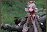 1/4 Shuga Fairy Yudit BJD Doll - Autumn Style with Big Ears & Eyes - Full Set curiosity.collections