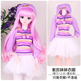 60cm BJD Maid Lolita Dress | Complete Outfit Set for 1/3 BJD Dolls (No Shoes) curiosity.collections