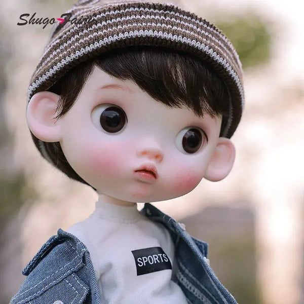 ShugaFairy 1/6 Sibyl BJD Doll – Cute Pout Face, Angry Expression, Teenage Jeans Style Ball Jointed Doll curiosity.collections