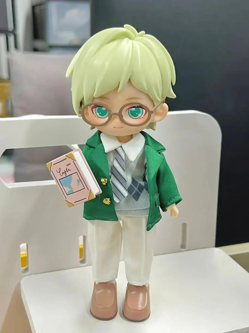 Peetsoon Male Classmate Series Blind Box | 1/12 BJD Obtisu1 Dolls | Kawaii Cute Action Anime Figure | Collection Dolls Toy curiosity.collections