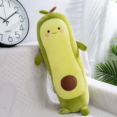 Comfortable Kawaii Avocado Soft Pillow Plush Toy – Cute Cartoon Fruit Doll for Girls & Kids curiosity.collections