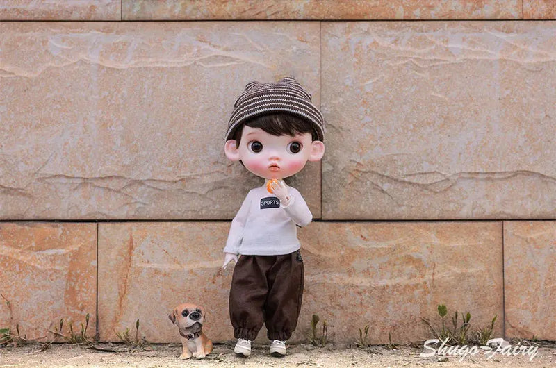 ShugaFairy 1/6 Sibyl BJD Doll – Cute Pout Face, Angry Expression, Teenage Jeans Style Ball Jointed Doll curiosity.collections