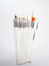 15-Piece BJD Doll Makeup Brush Set for 1/3, 1/4, 1/6 SD Blyth Dolls | DIY Face-Up Tools & Accessories curiosity.collections