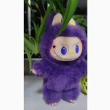 New Labubu 17cm MiLan Fashion Week Series Figures - Purple Kingdom Cute Enamel Face Monsters Doll curiosity.collections