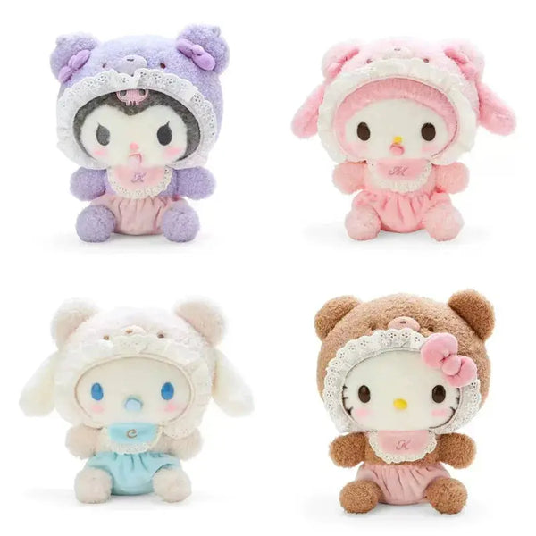 20CM Sanrio Plush Toy Keychain | Kuromi, Hello Kitty, My Melody, Cinnamoroll | Kawaii Stuffed Doll Pendant curiosity.collections