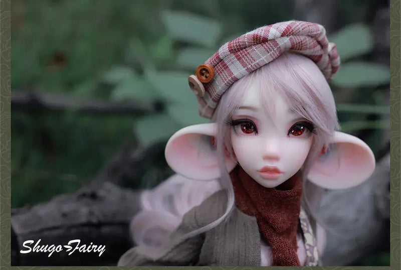 1/4 Shuga Fairy Yudit BJD Doll - Autumn Style with Big Ears & Eyes - Full Set curiosity.collections