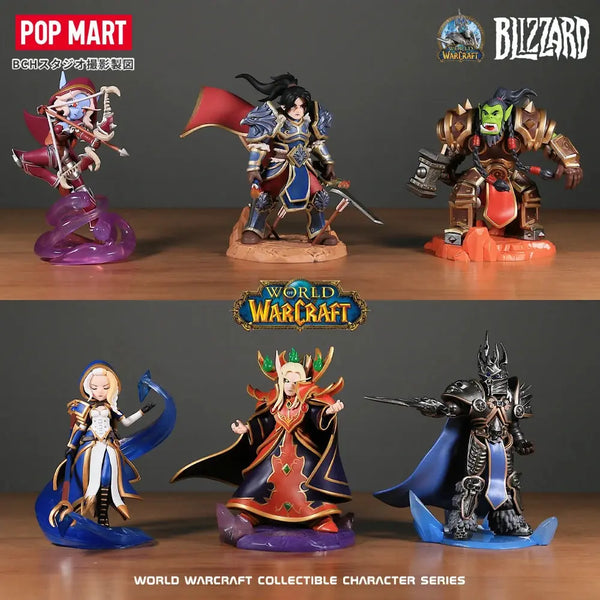 Original World of Warcraft Figures | Thrall, Jaina Proudmoore, Varian Wrynn, Illidan Stormrage | Genuine Anime Model curiosity.collections