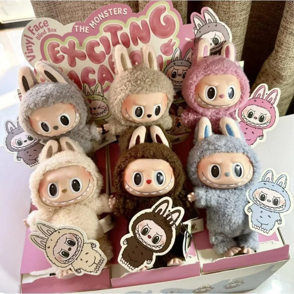 Hot Labubu The Monsters Blind Box Toys Cardiac Macarone Mysterious Surprise Box Guess Bag Figure Model Bag Keychain Gifts curiosity.collections