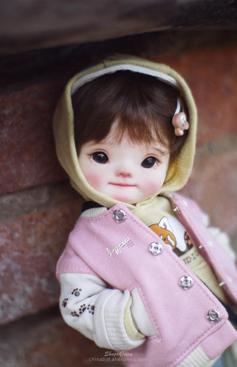 Shuga Fairy Tang Xiaoxiao 1/6 BJD Doll - Cute Beep Face Resin Doll | Perfect Gift for Collectors curiosity.collections