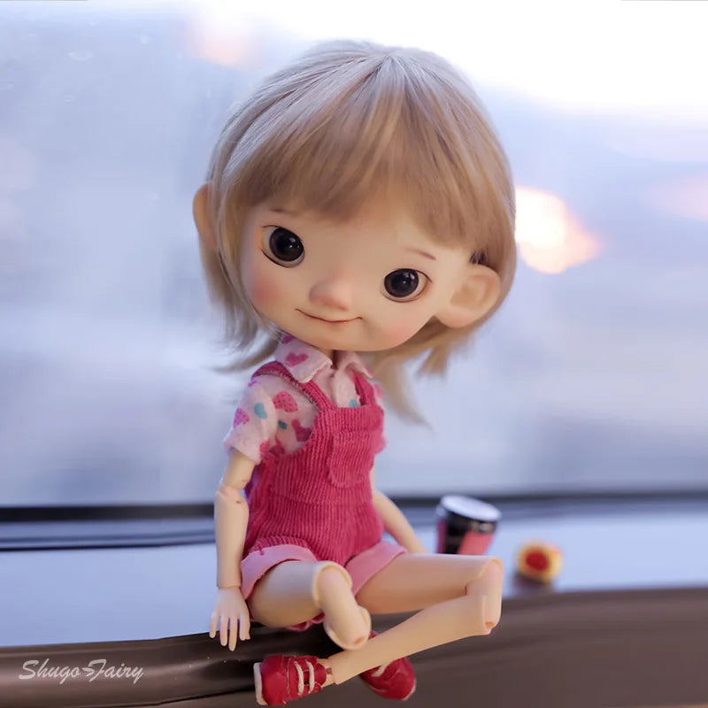 Shuga Fairy Pii 1/6 BJD Doll - Naughty Child Doll with Movable Joints | Adorable Resin Toy curiosity.collections