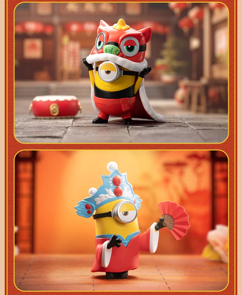 POP MART Minions Reiseberichte von China Series Blind Box | Cute Anime Collectible Figures curiosity.collections