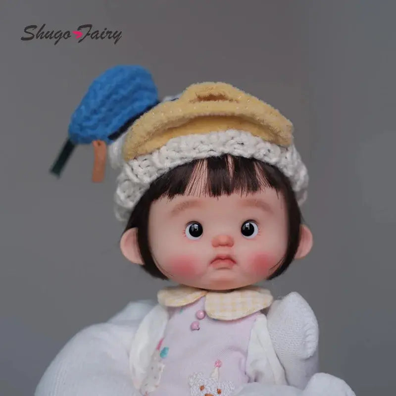 XiaoPangpi BJD Doll 1/11 XiaoCong1 OB11 Blythe Qbaby Reborn – Super Cute Big Head Figure Ball Jointed Doll by ShugaFairy curiosity.collections