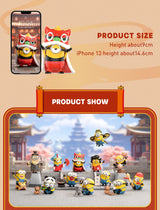 POP MART Minions Reiseberichte von China Series Blind Box | Cute Anime Collectible Figures curiosity.collections