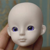 New Cute 30cm Doll Head 1/6 BJD Doll DIY Practice Makeup Whole Doll | Toy Gift for Children and Girls | Open Head Can Change Eyes curiosity.collections