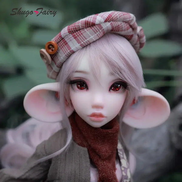 1/4 Shuga Fairy Yudit BJD Doll - Autumn Style with Big Ears & Eyes - Full Set curiosity.collections