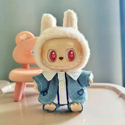 17cm Mini Plush Doll Clothes - K-Pop Outfit Accessories for Collectors - curiosity.collections