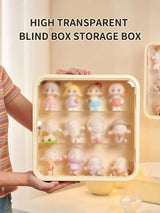 Wall Mounted Blind Box Storage Box | Dust Proof Magnetic Suction Figurine Display Stand | Toy Organizer curiosity.collections