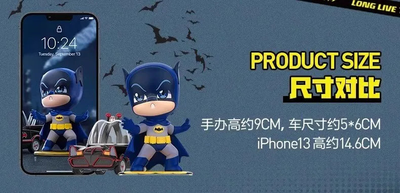 Batman 85th Anniversary Series Blind Box – Action Figure Surprise Ornament for Desk Decoration and Birthday Gift curiosity.collections