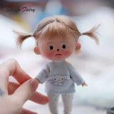 XiaoPangpi BJD Doll 1/11 XiaoCong1 OB11 Blythe Qbaby Reborn – Super Cute Big Head Figure Ball Jointed Doll by ShugaFairy curiosity.collections