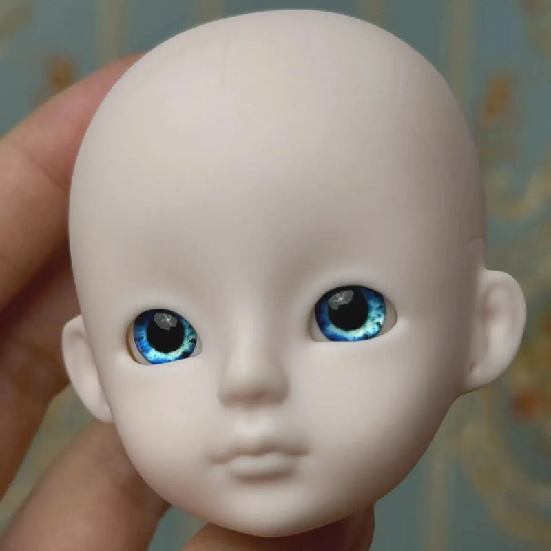 New Cute 30cm Doll Head 1/6 BJD Doll DIY Practice Makeup Whole Doll | Toy Gift for Children and Girls | Open Head Can Change Eyes curiosity.collections