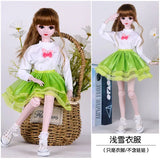 60cm BJD Maid Lolita Dress | Complete Outfit Set for 1/3 BJD Dolls (No Shoes) curiosity.collections