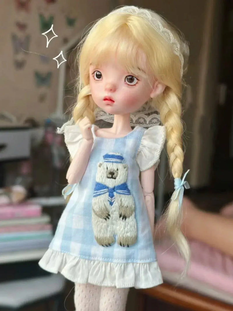 New SD BJD Doll 1/6 26cm Landzzz Landoudou Girl Resin Mold - Mia Jaccoosun Toy for Sweet Fashion & Birthday Gift curiosity.collections