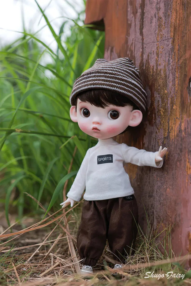 ShugaFairy 1/6 Sibyl BJD Doll – Cute Pout Face, Angry Expression, Teenage Jeans Style Ball Jointed Doll curiosity.collections