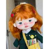 SangN 1/6 BJD Doll - GLXiaoLiu Big Head Big Eyes Doll with Heart Eye Holder - Perfect for Collectors curiosity.collections