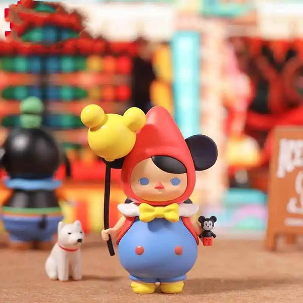 POP MART PUCKY Mickey Family Series Blind Box - 8cm Action Figures for Collectors curiosity.collections