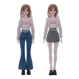 1/4 Luna BJD Doll - Korean Girl Group Model with Movable Joints & Professional Faceup curiosity.collections