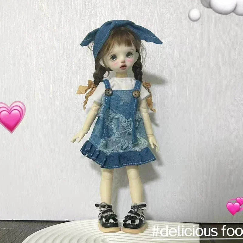 Fashion Cute Casual 30cm Doll Clothes - 1/6 BJD Replacement Outfit Set curiosity.collections