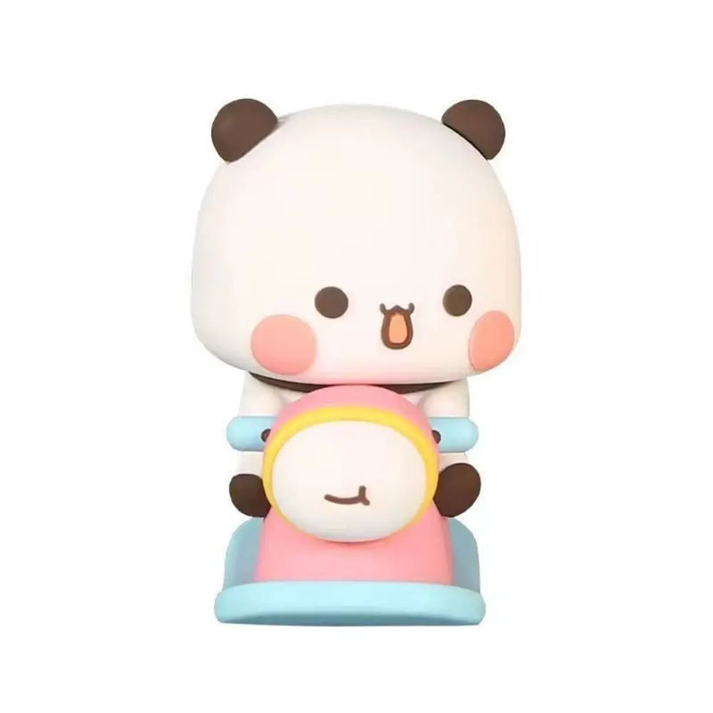 Bubu Dudu Panda Bear Figure - Cute Kawaii Collectible Toy for Home Decor