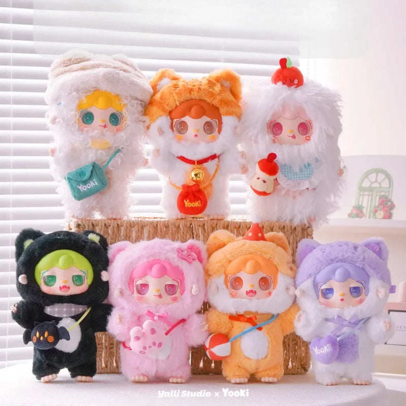  YOOKI 2 Generation Meowmeow Kindergarten Series Blind Box - Cute Action Figure Toys - Kawaii Anime Figure Dolls Gift