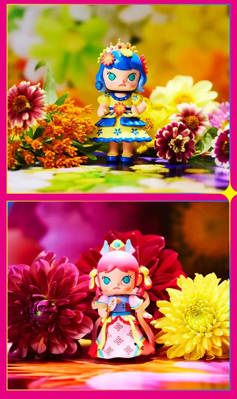 POP MART Molly Mika Ninagawa Flower Dreaming Series Blind Box | Mystery Box | Cute Anime Action Figure Doll | Boy & Girl Gifts curiosity.collections